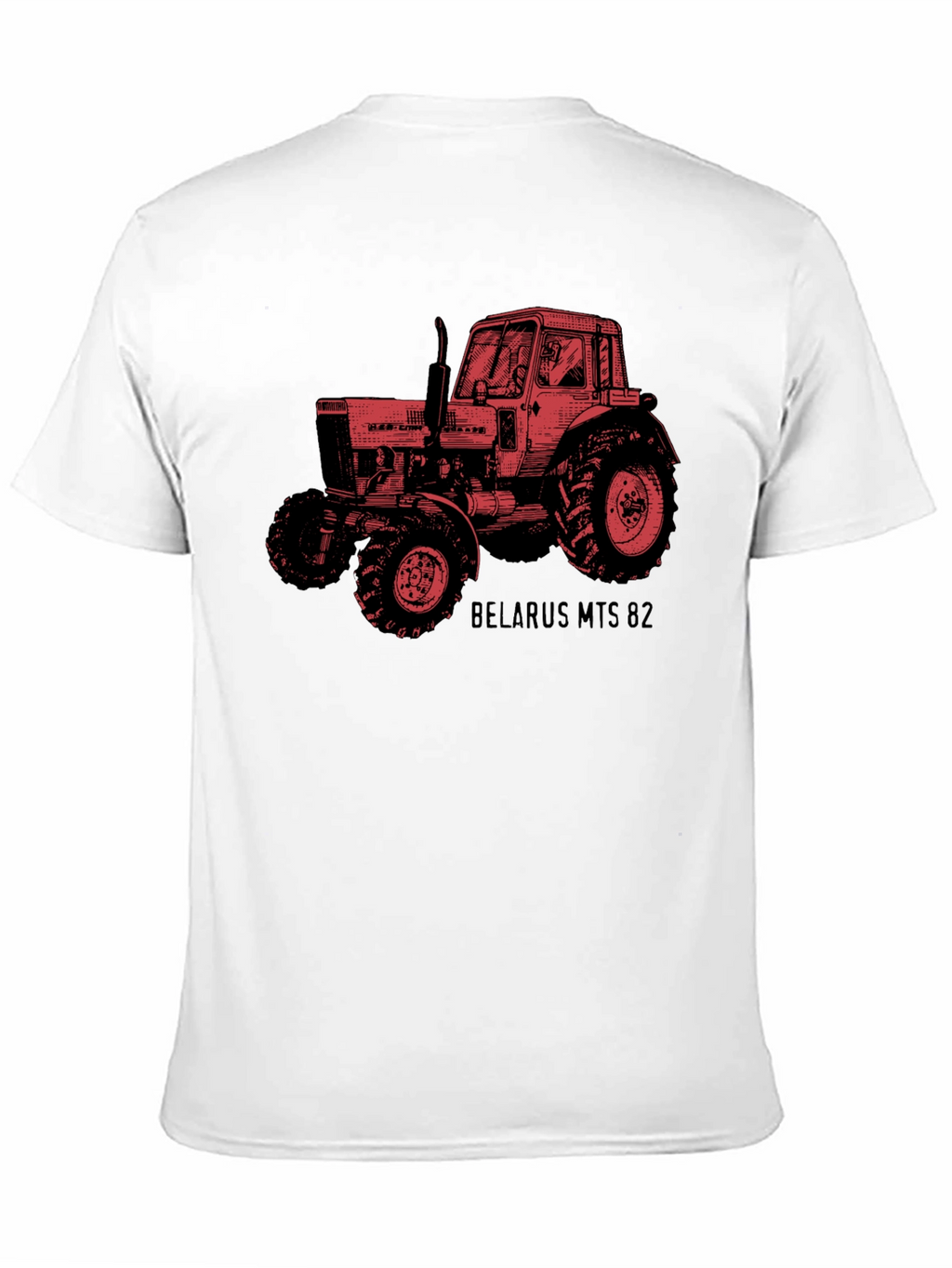 Belarus MTS 82 Tractor Graphic T-Shirt