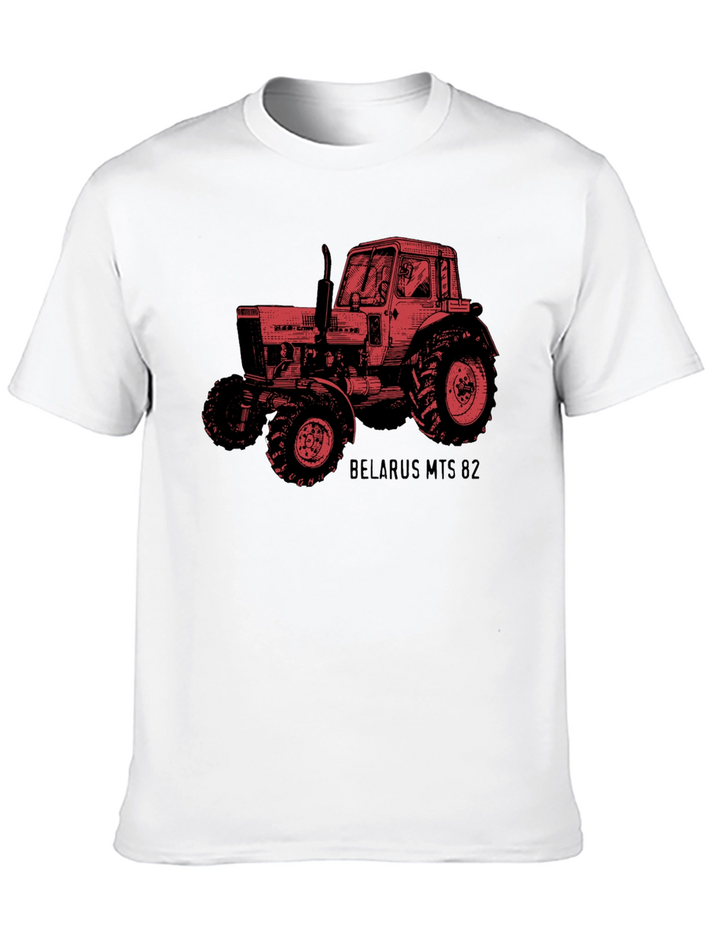 Belarus MTS 82 Tractor Graphic T-Shirt