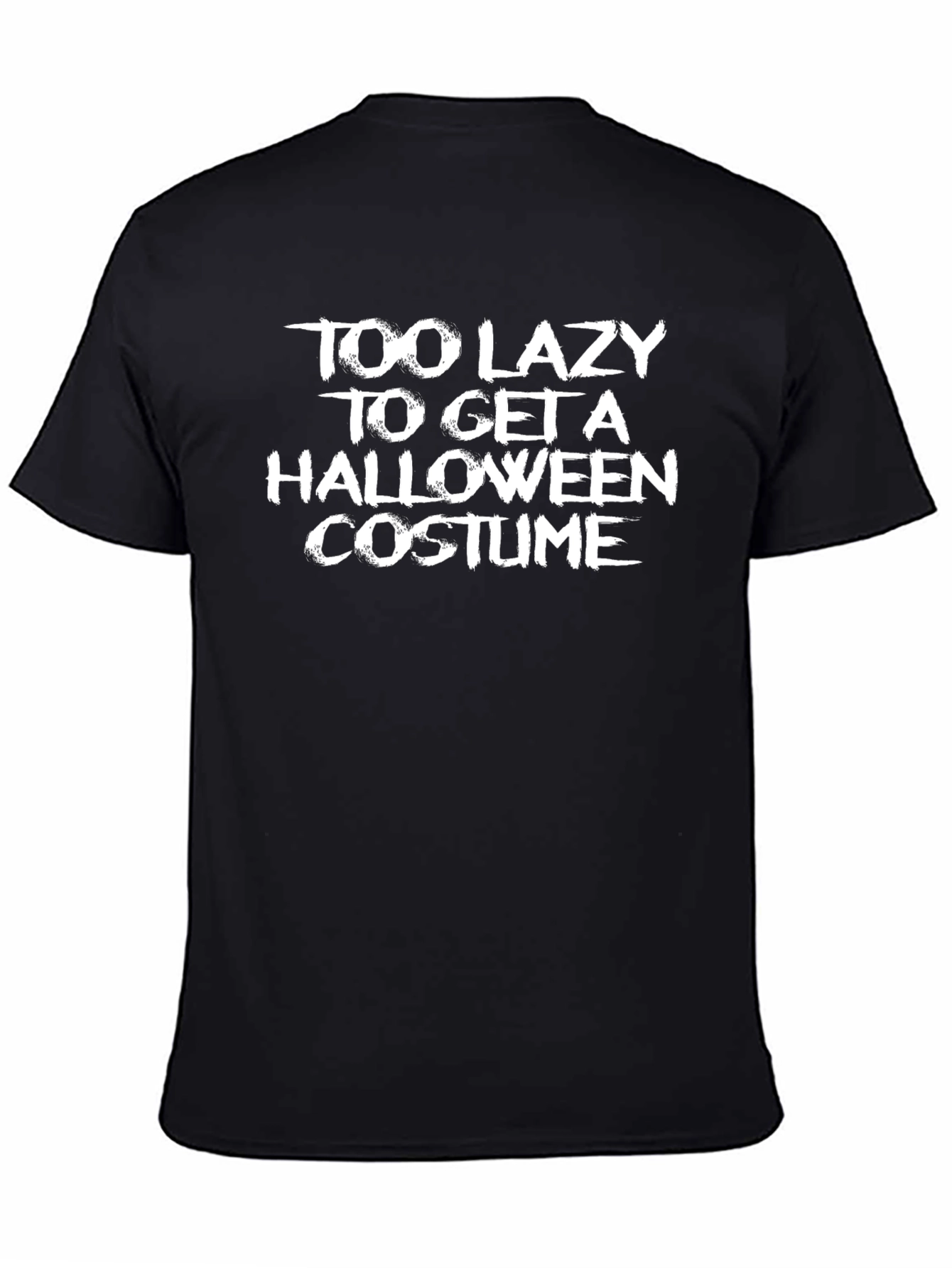 Funny Halloween Lazy Costume T-Shirt