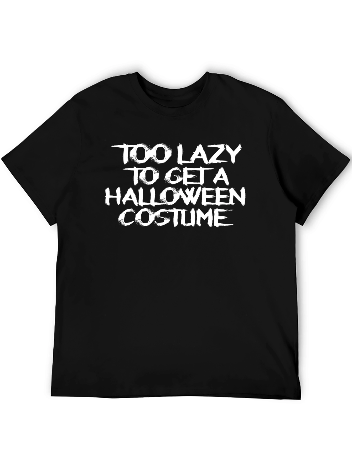 Funny Halloween Lazy Costume T-Shirt