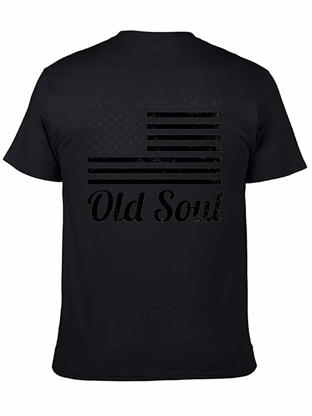 Old Soul Flag Graphic Tee