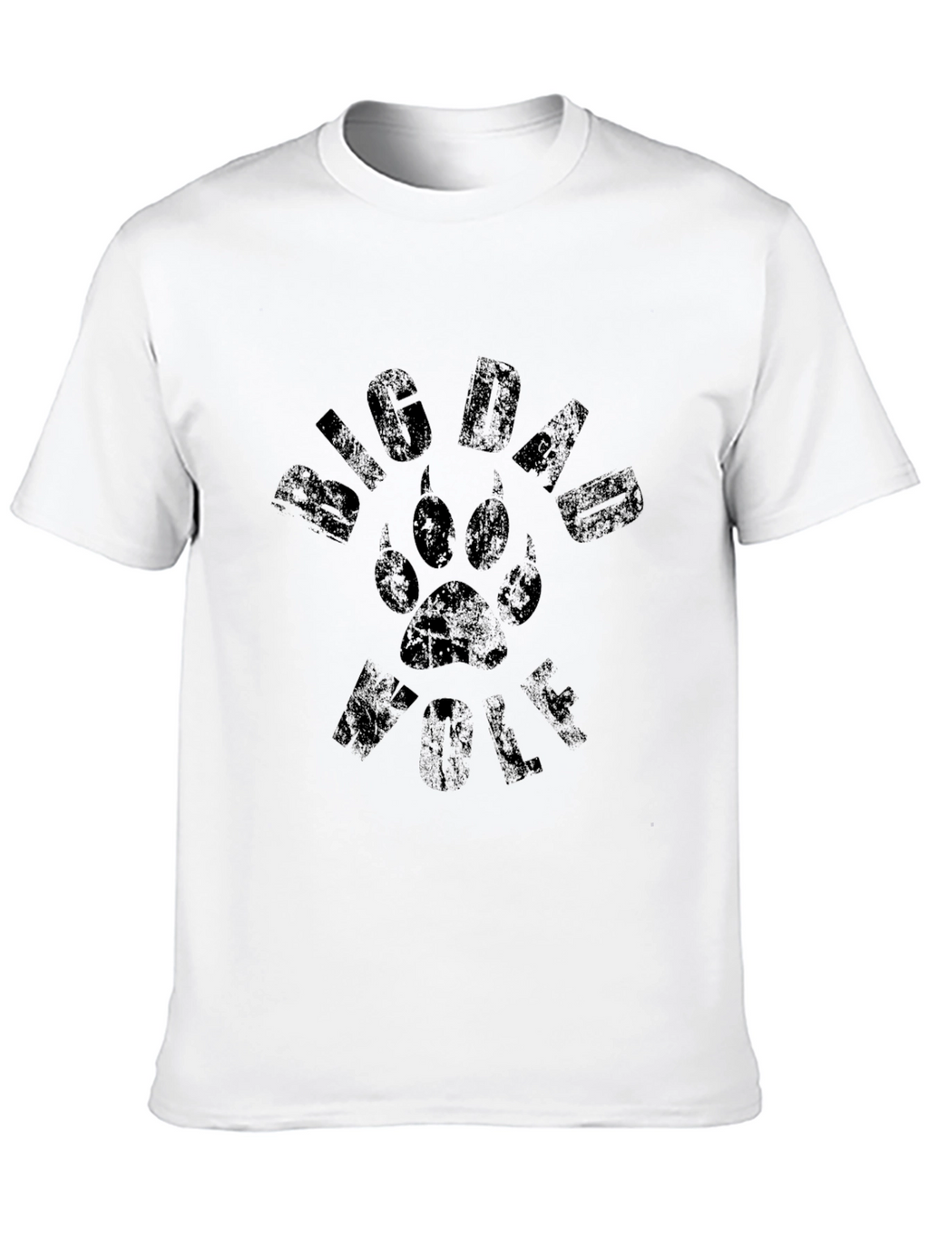 Big Dawg Wolf Black T-Shirt
