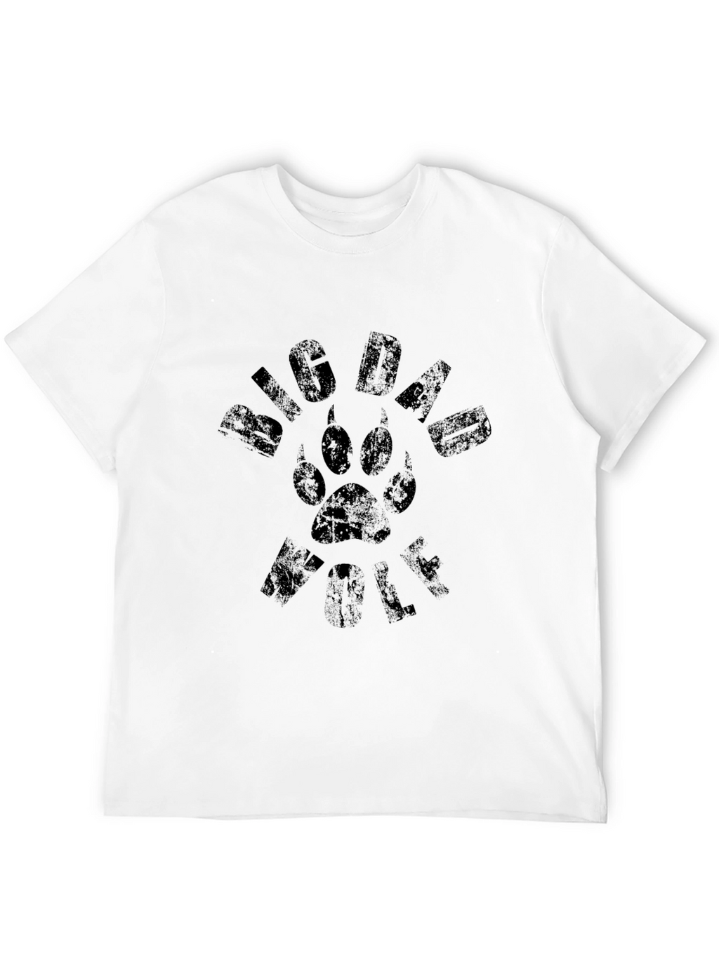 Big Dawg Wolf Black T-Shirt