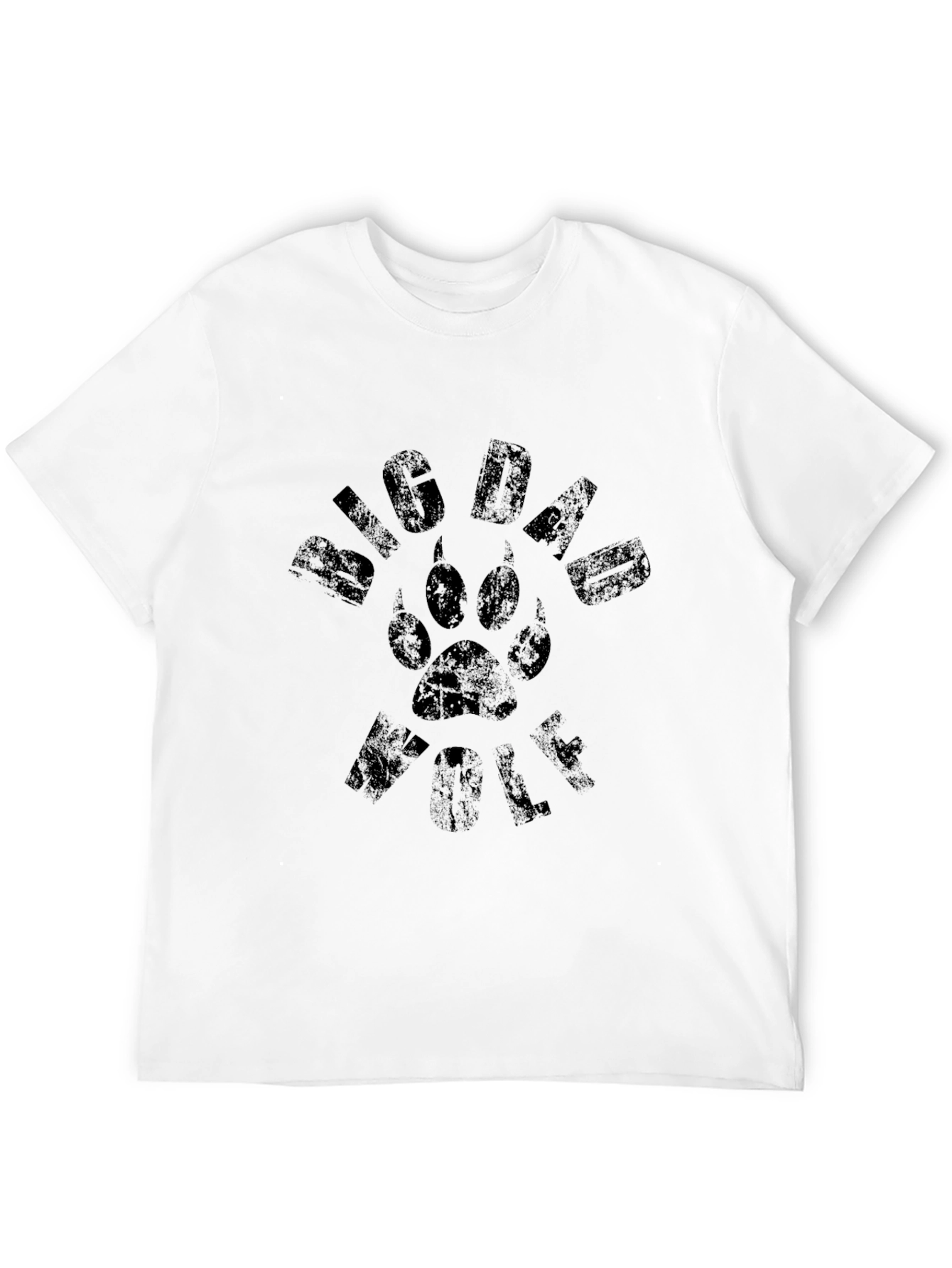 Big Dawg Wolf Black T-Shirt
