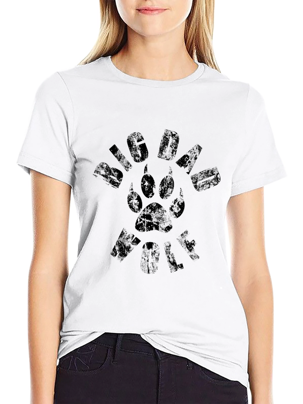 Big Dawg Wolf Black T-Shirt