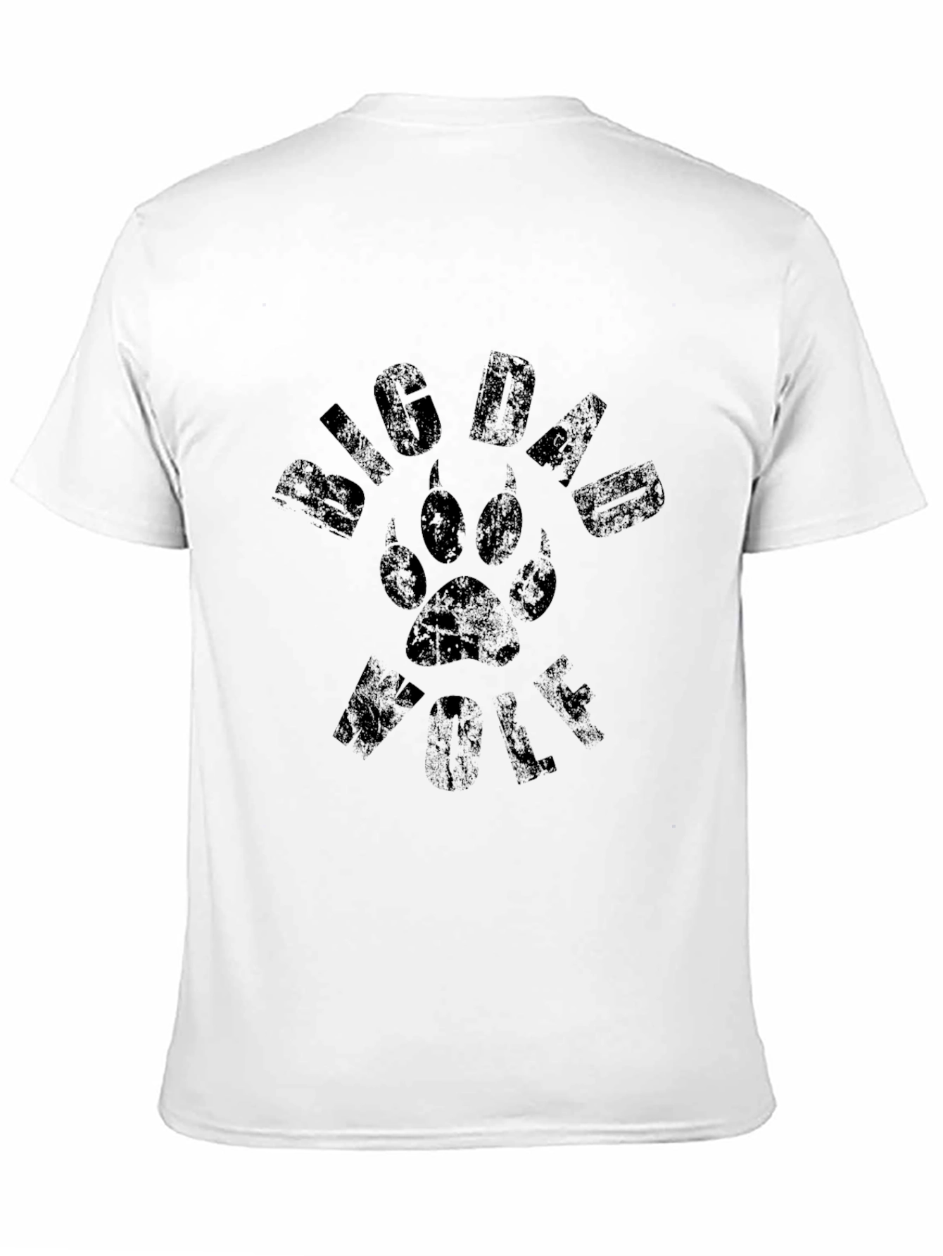 Big Dawg Wolf Black T-Shirt