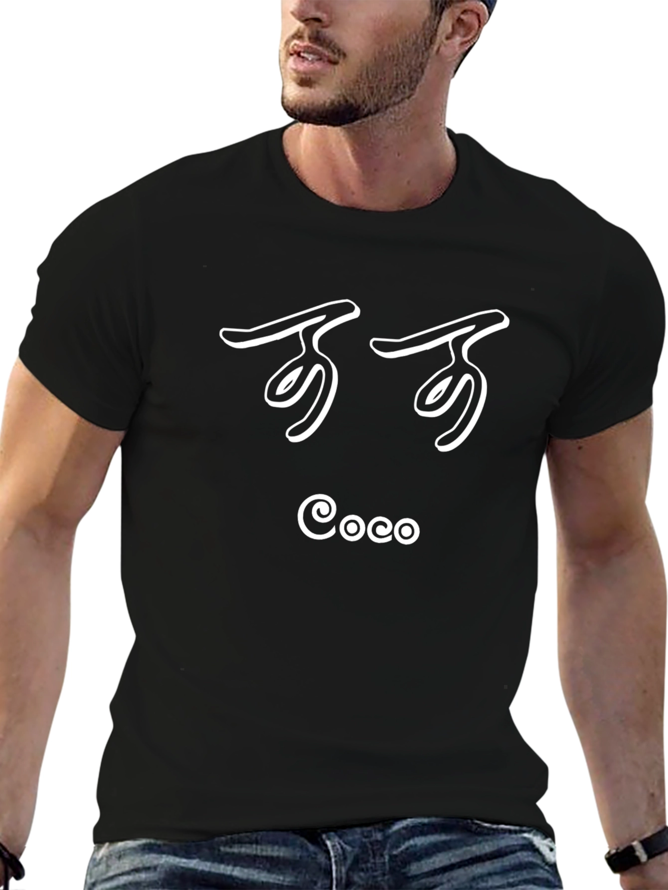 Coco Graphic Tee - Stylish Comfort