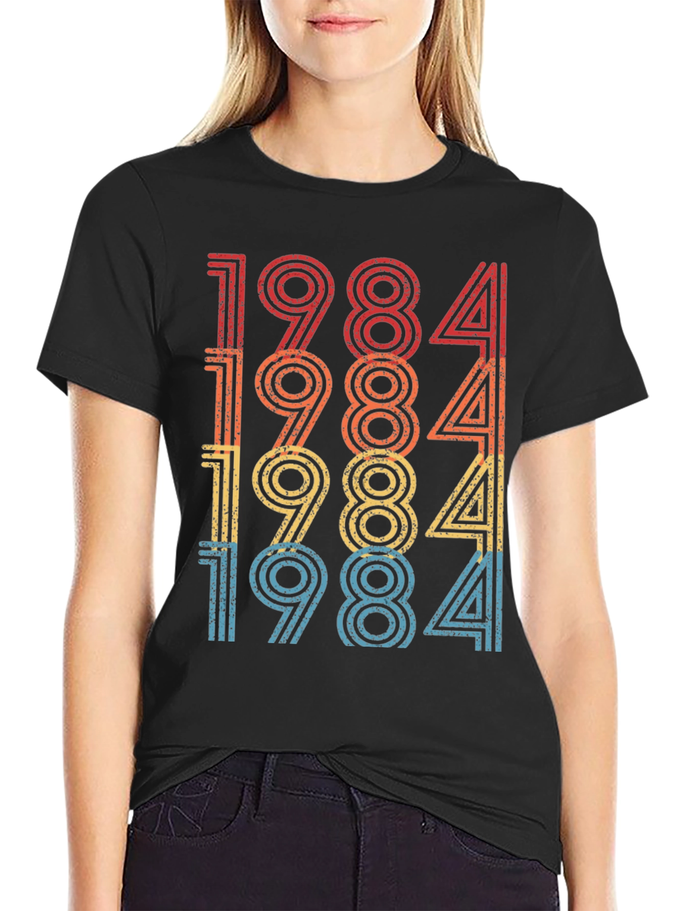 Retro 1984 Birthday T-Shirt - Vintage Style