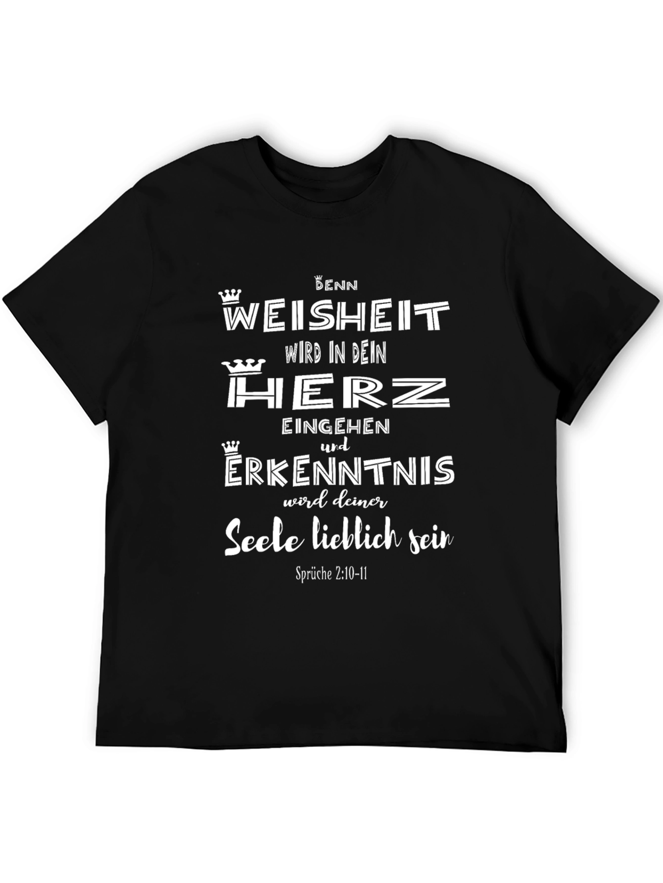 Wisdom in Heart T-Shirt - German Quote