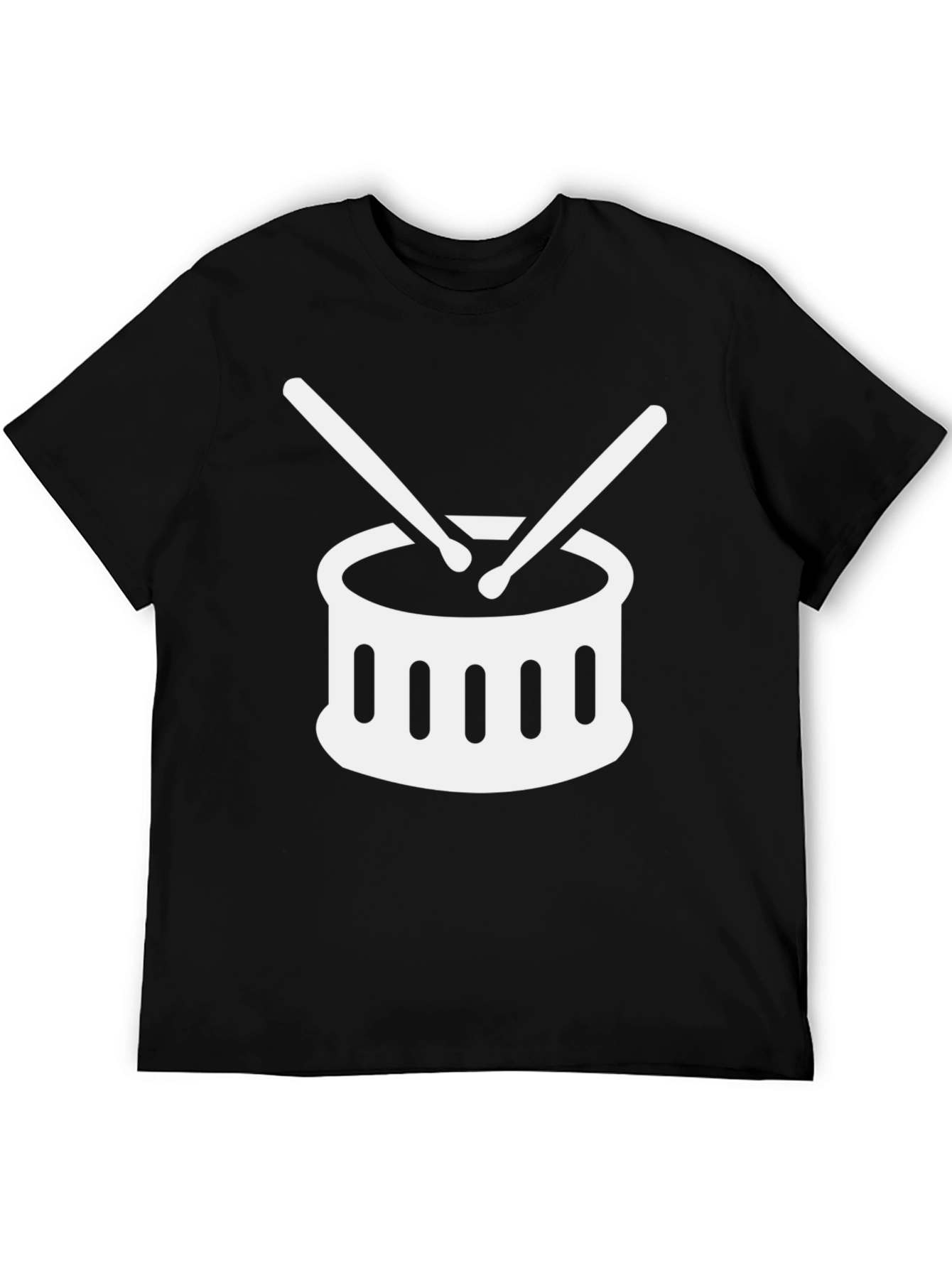Drum Set Graphic Tee - Musician Shirt