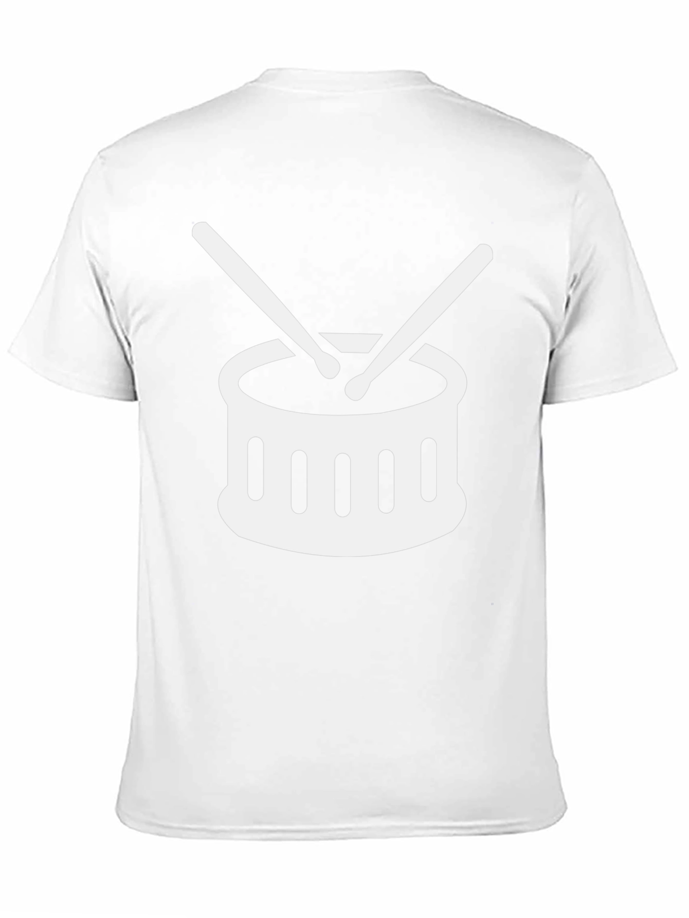 Drum Set Graphic Tee - Musician Shirt