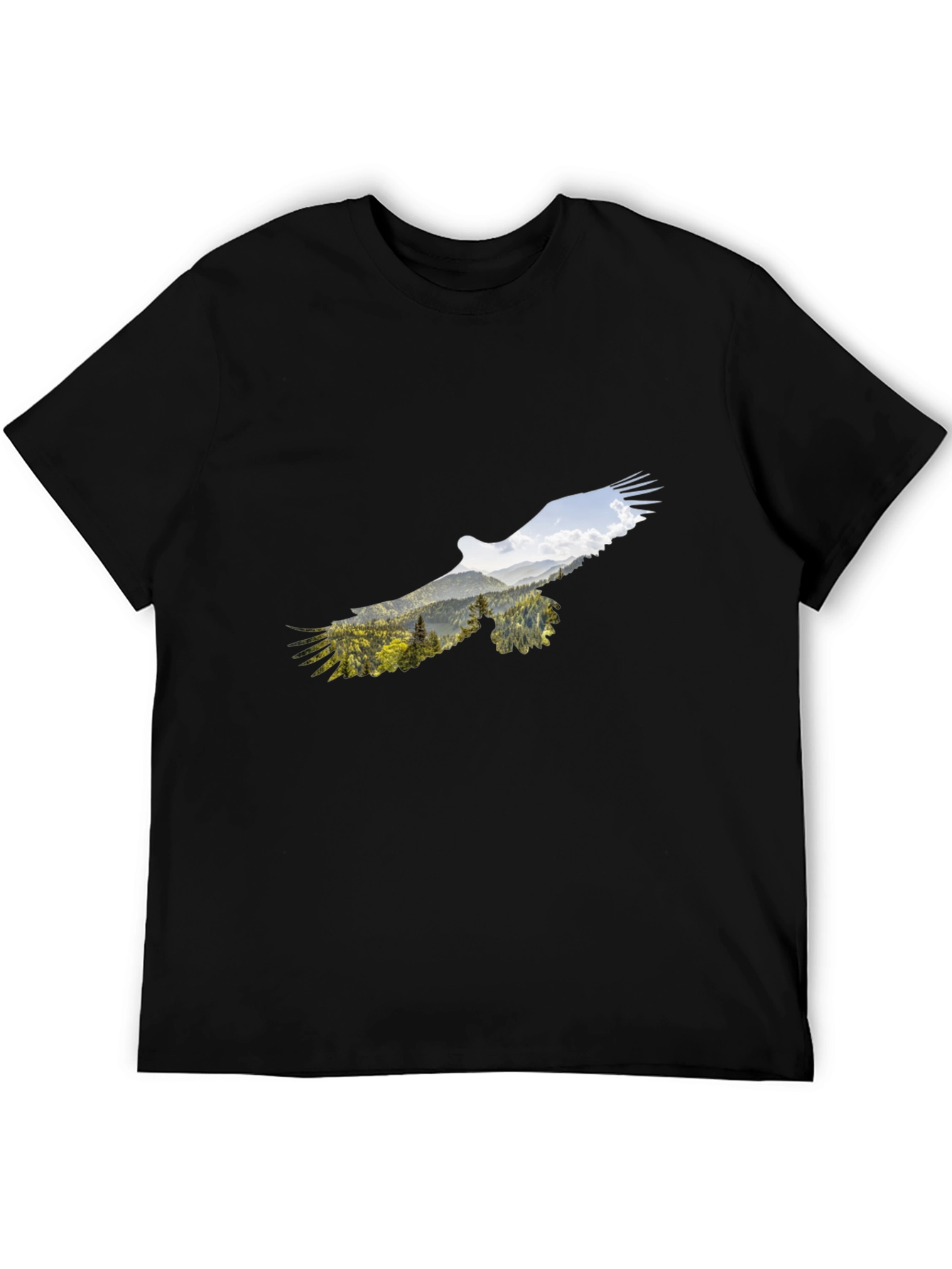 Eagle Mountain Graphic Black T-Shirt