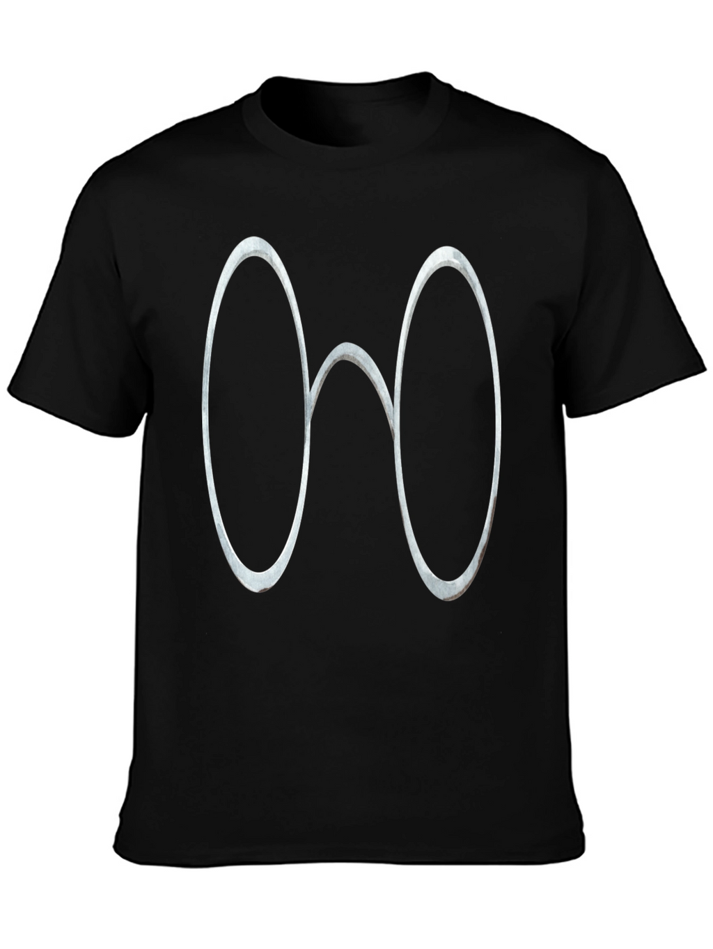 Novelty Eyeglass Graphic Tee - Classic Black