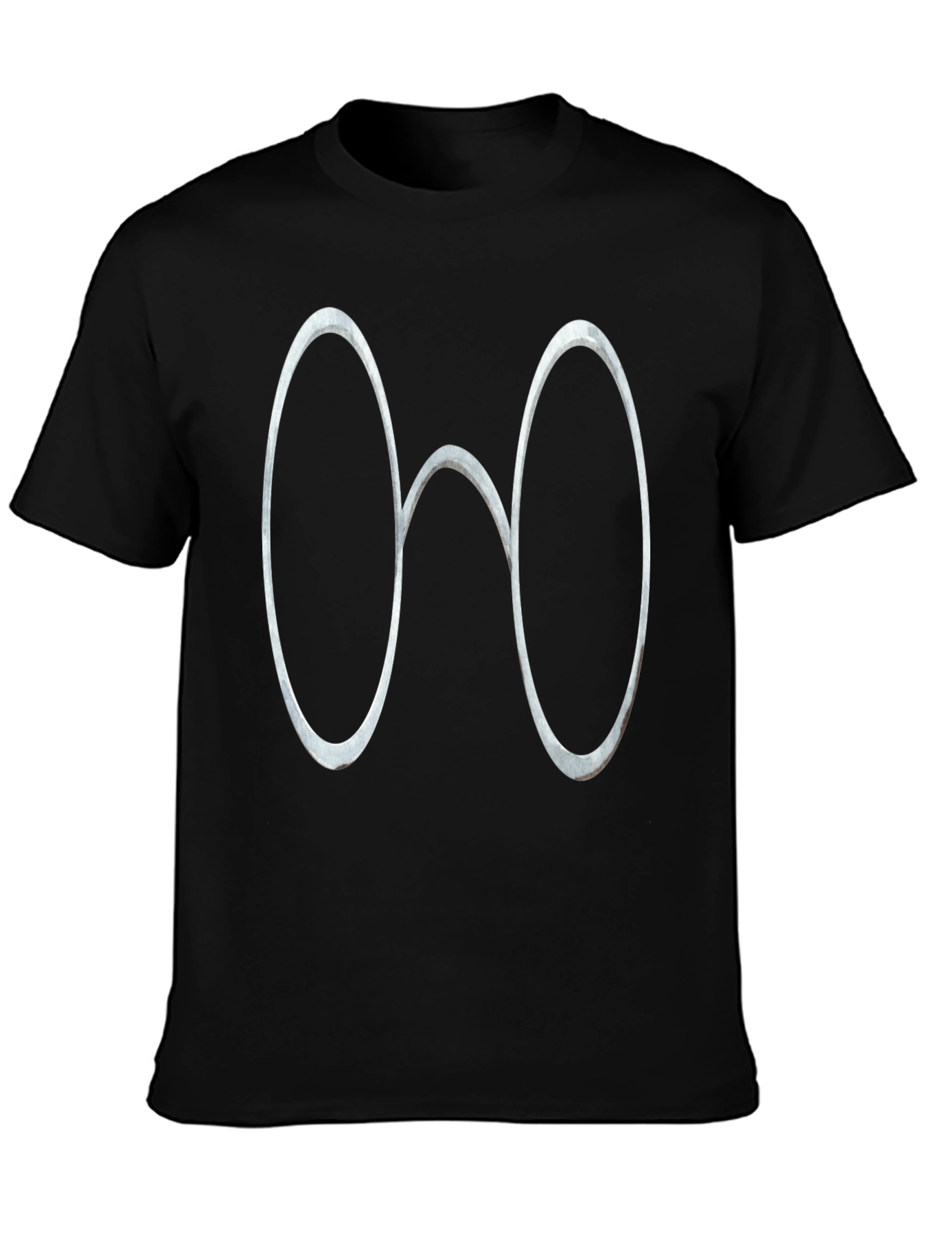 Novelty Eyeglass Graphic Tee - Classic Black