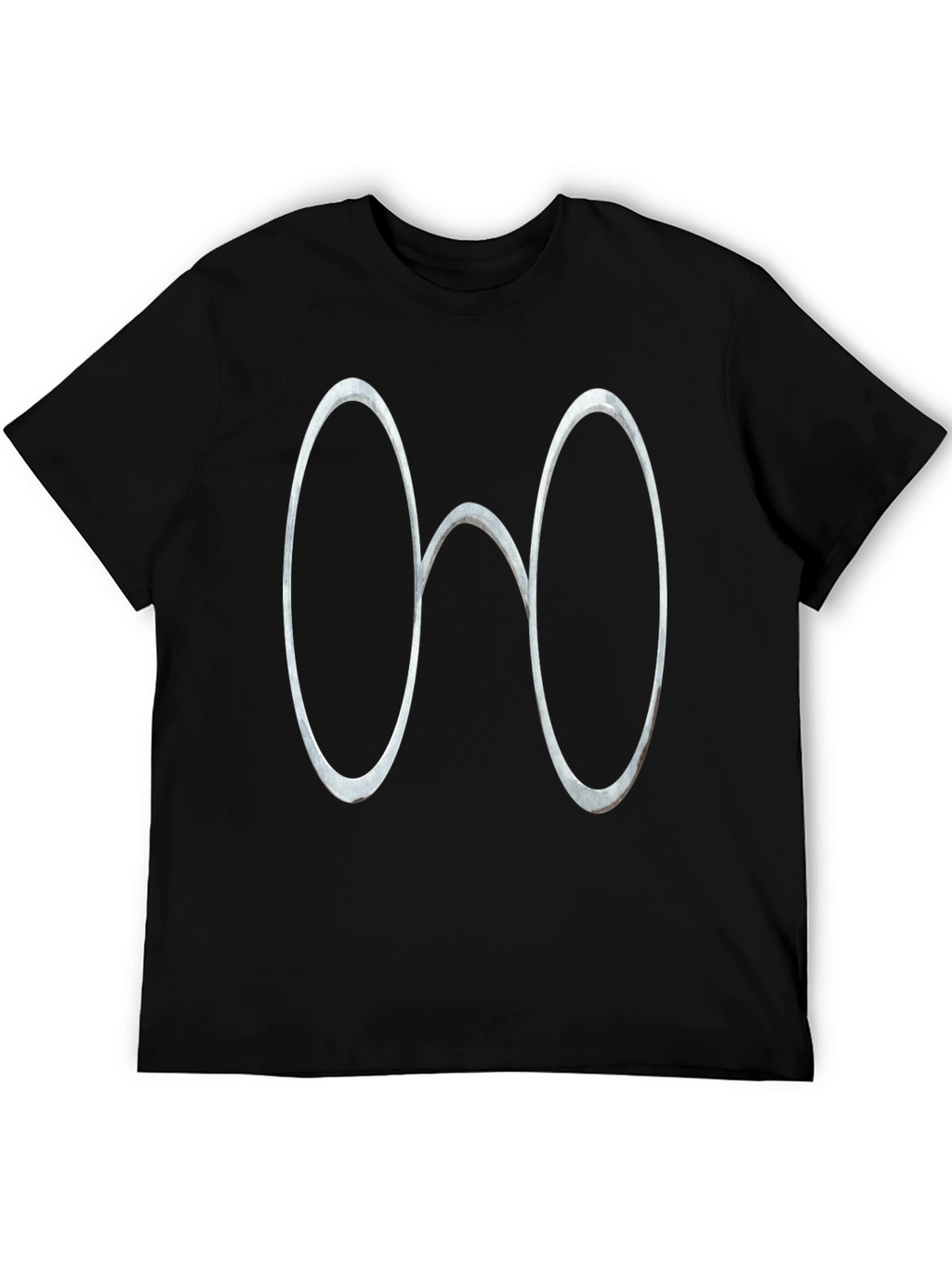 Novelty Eyeglass Graphic Tee - Classic Black