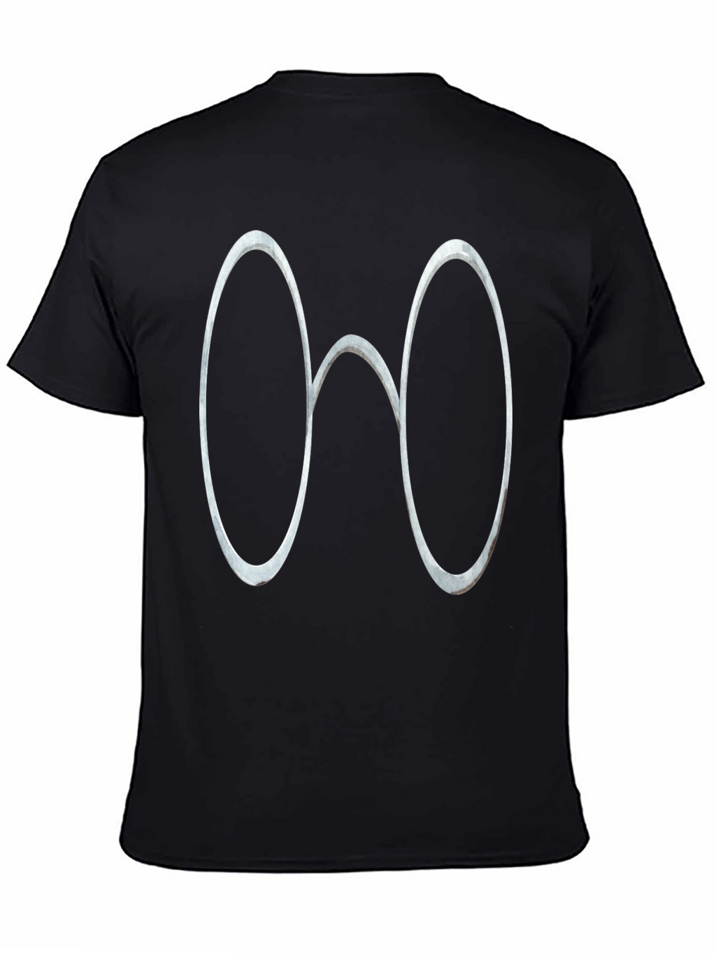 Novelty Eyeglass Graphic Tee - Classic Black
