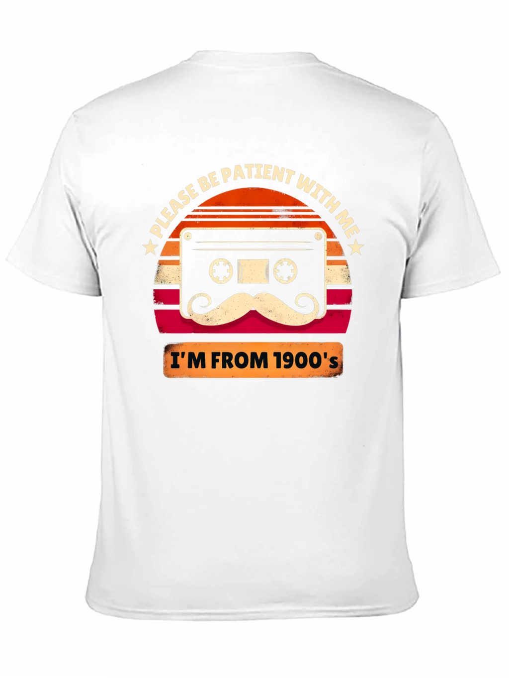 Retro Cassette Tape 1900s Graphic T-Shirt