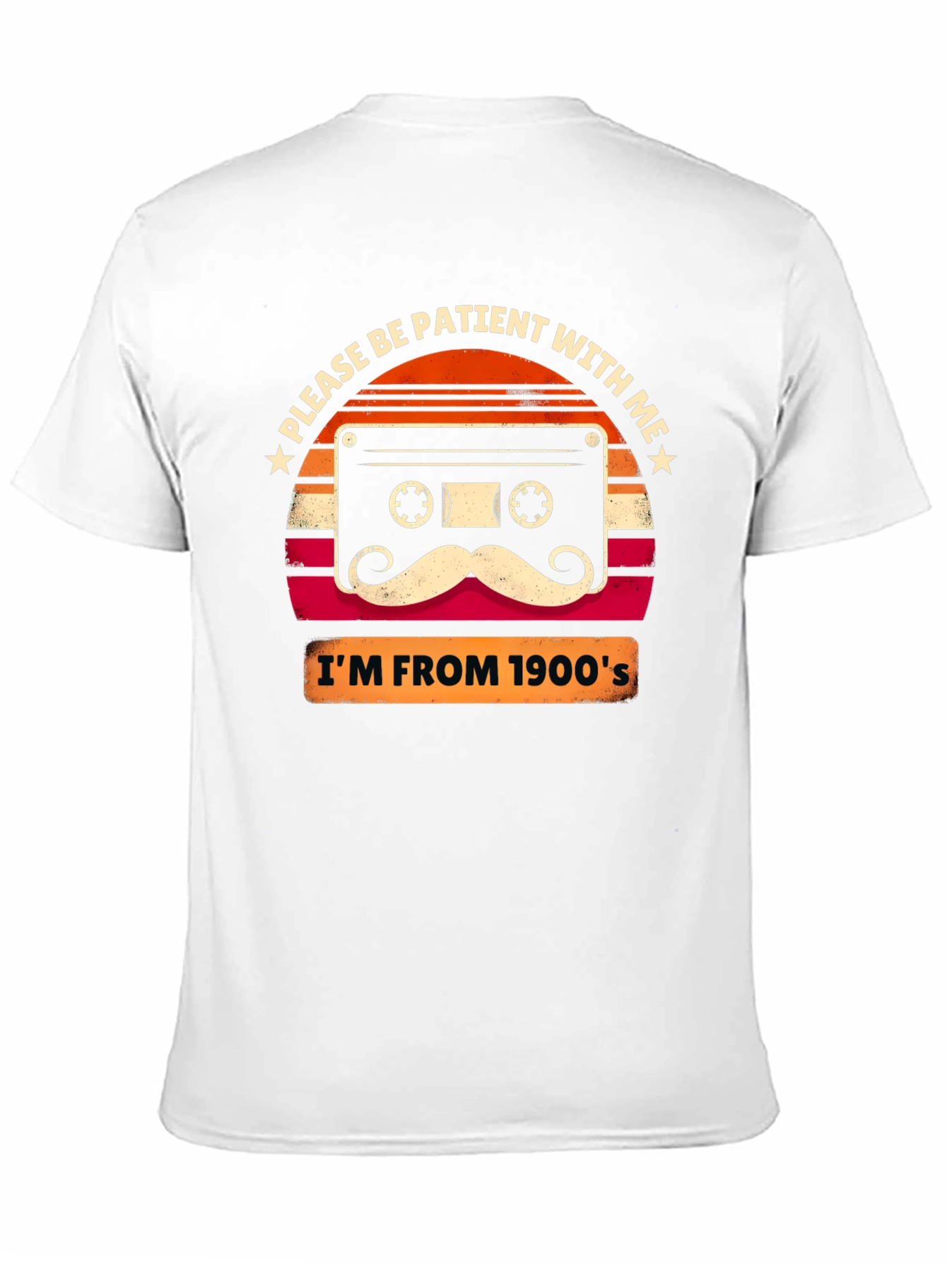 Retro Cassette Tape 1900s Graphic T-Shirt