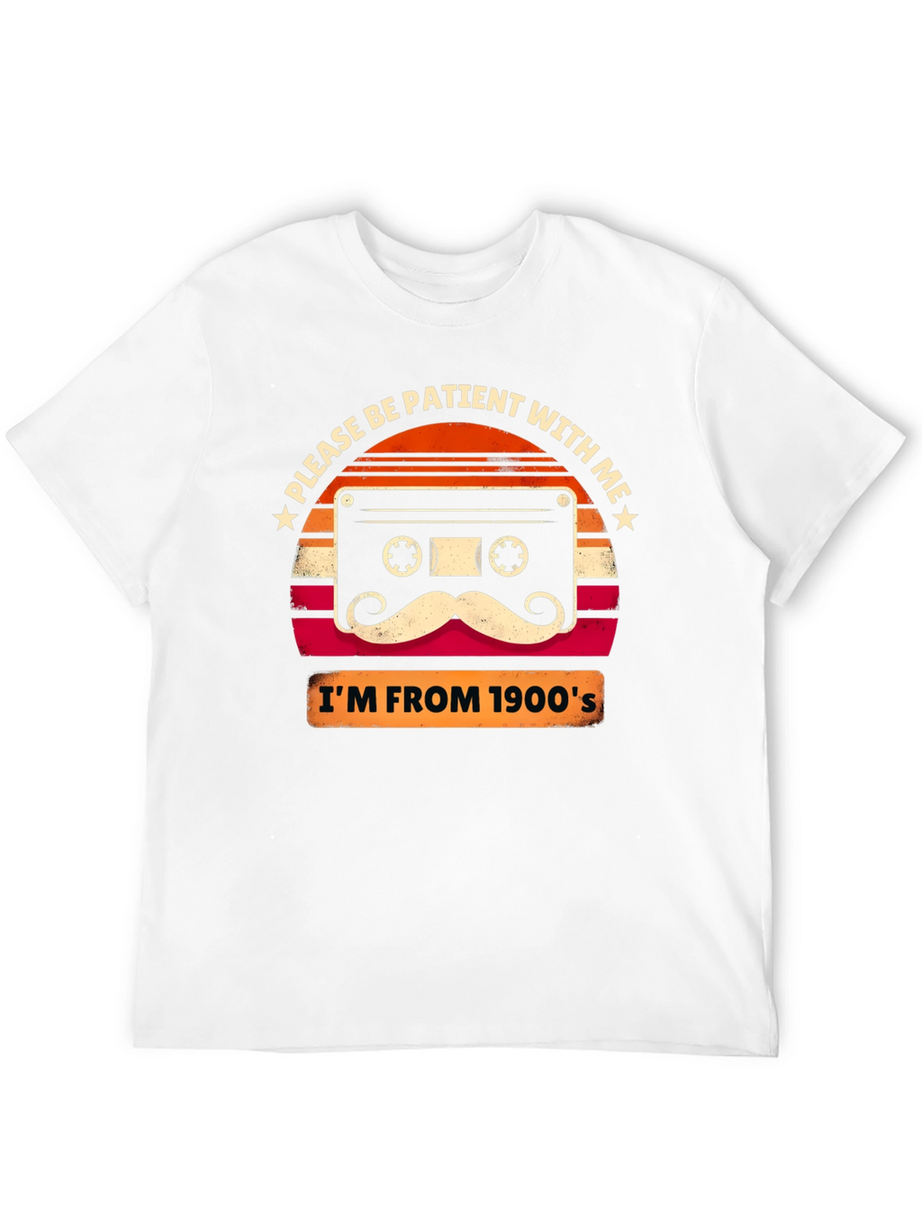 Retro Cassette Tape 1900s Graphic T-Shirt