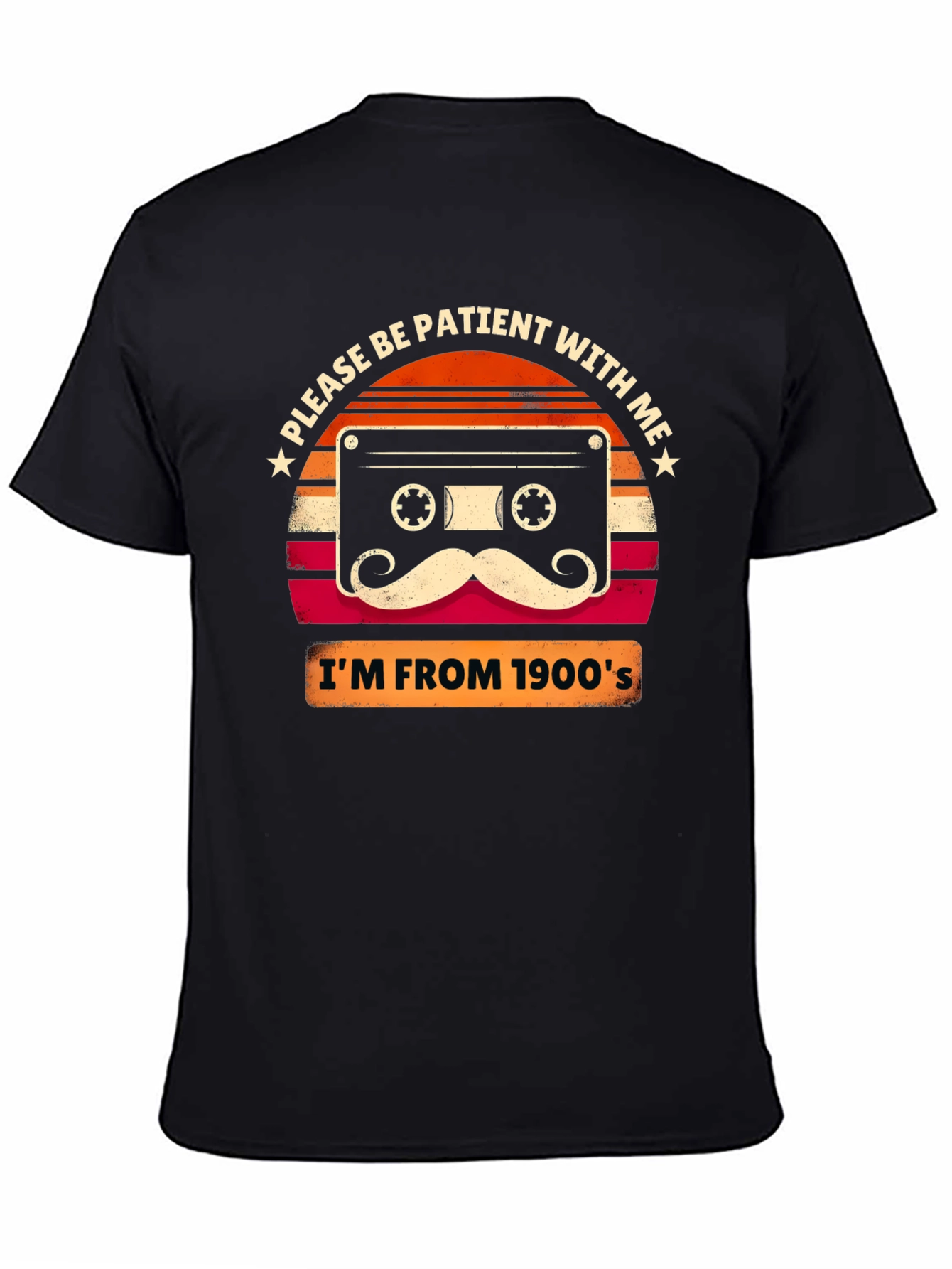 Retro Cassette Tape 1900s Graphic T-Shirt