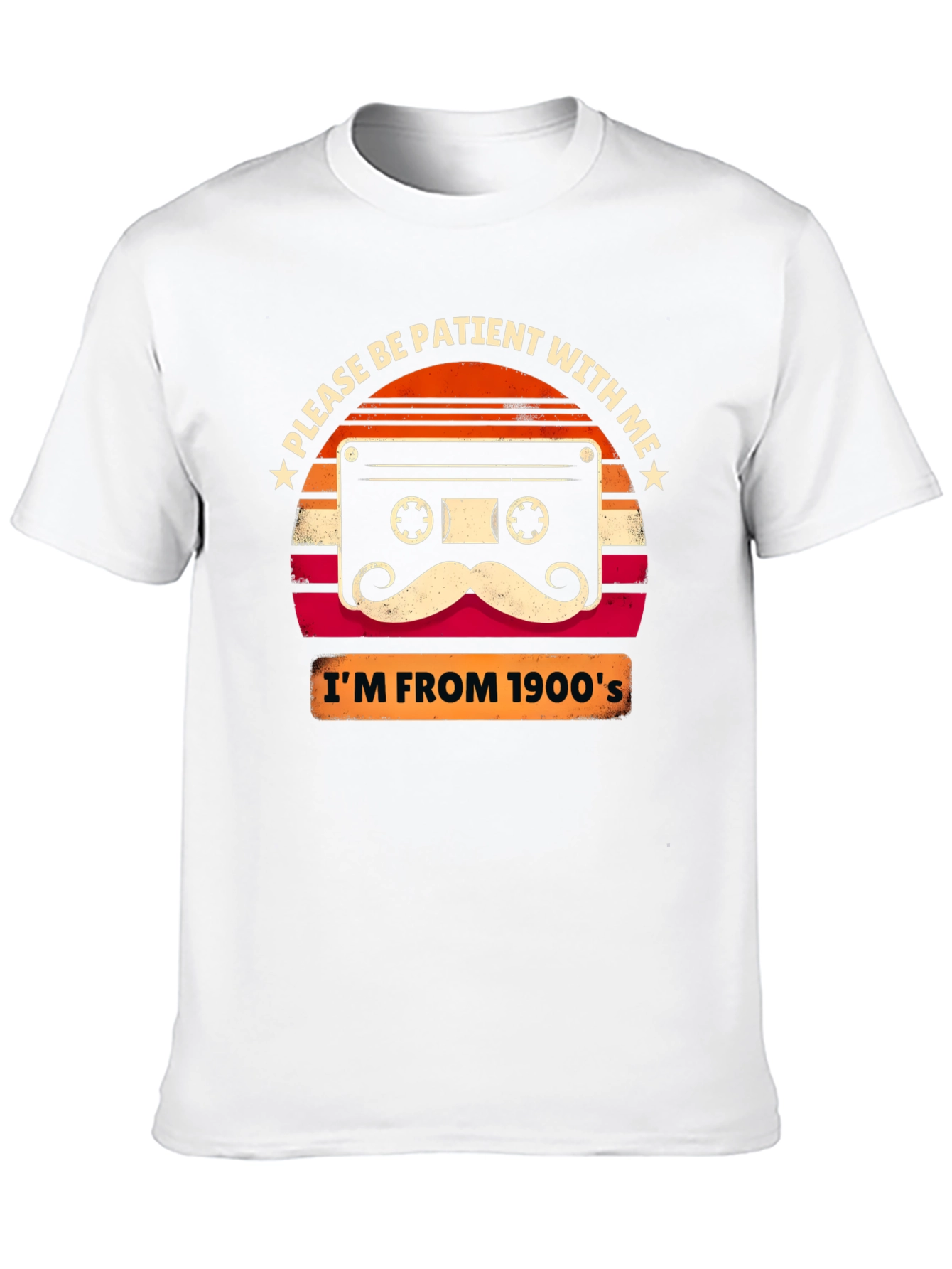 Retro Cassette Tape 1900s Graphic T-Shirt
