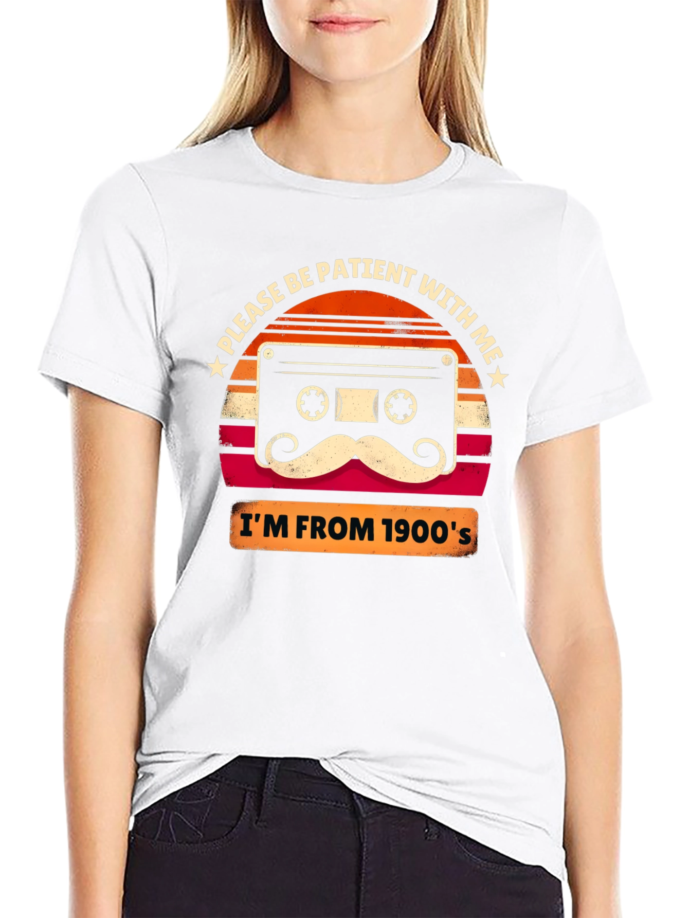 Retro Cassette Tape 1900s Graphic T-Shirt