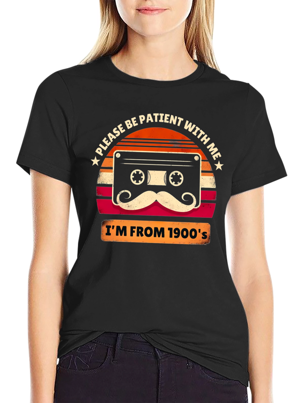 Retro Cassette Tape 1900s Graphic T-Shirt