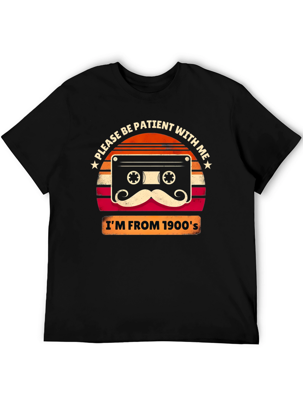 Retro Cassette Tape 1900s Graphic T-Shirt