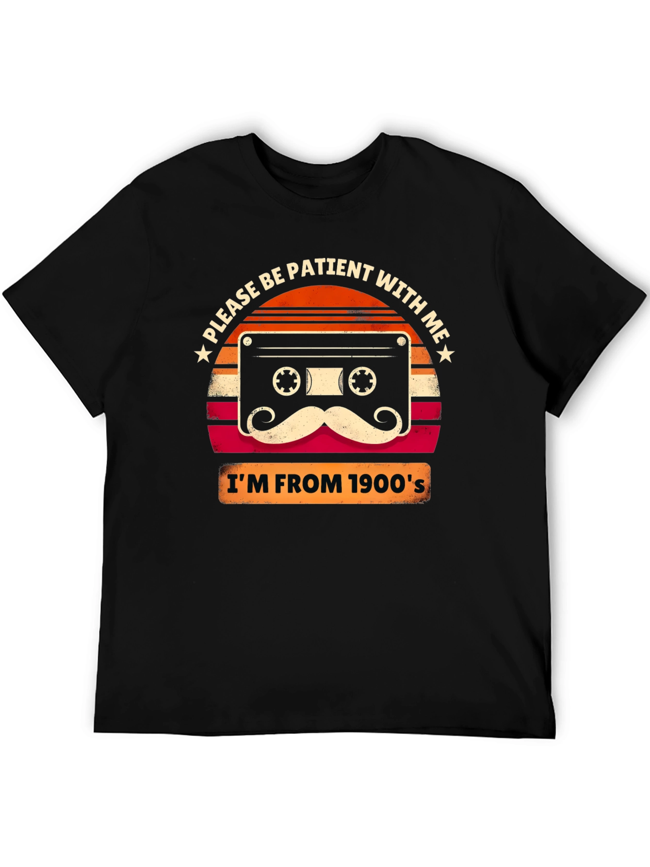 Retro Cassette Tape 1900s Graphic T-Shirt