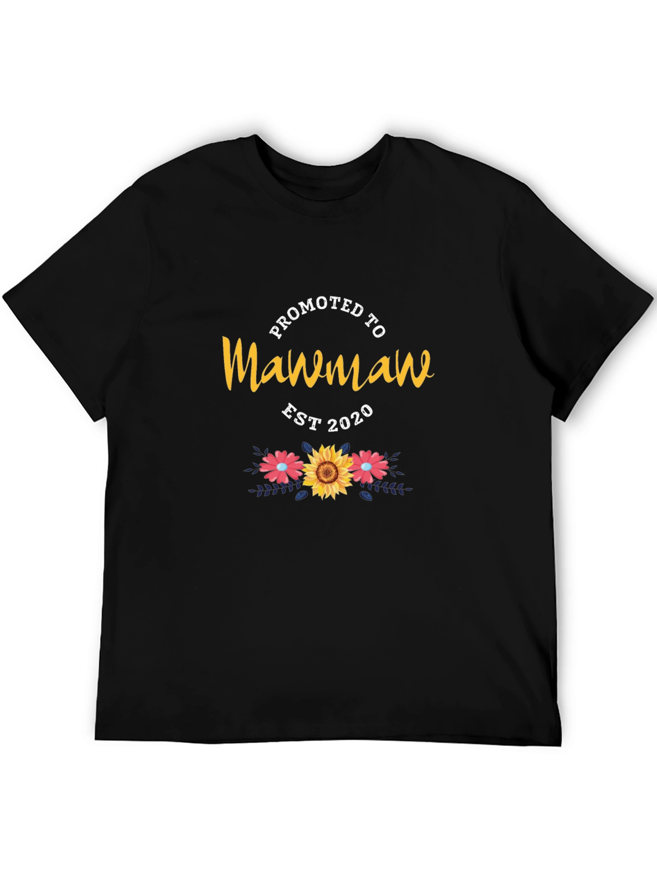 Promoted to Mawmaw Floral T-Shirt