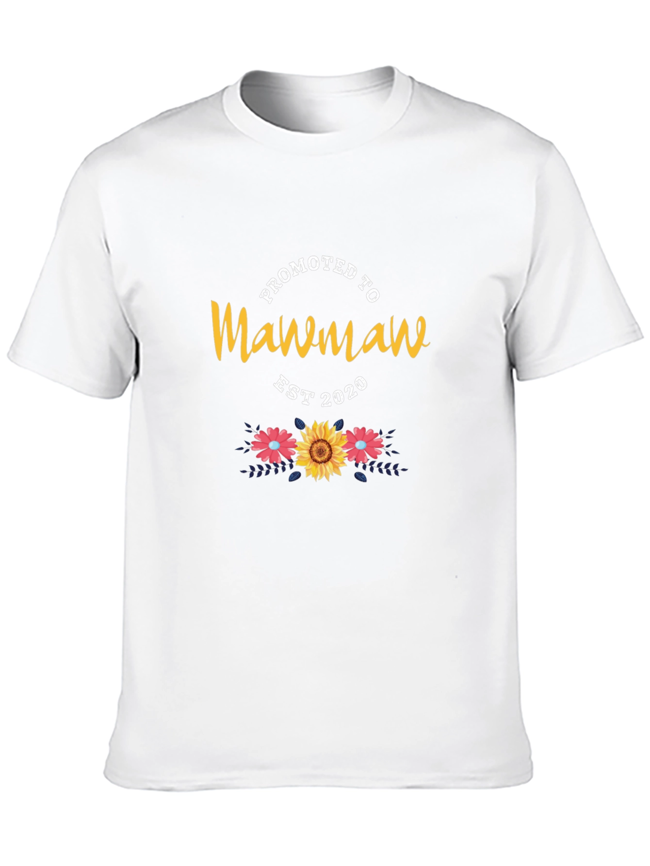 Promoted to Mawmaw Floral T-Shirt