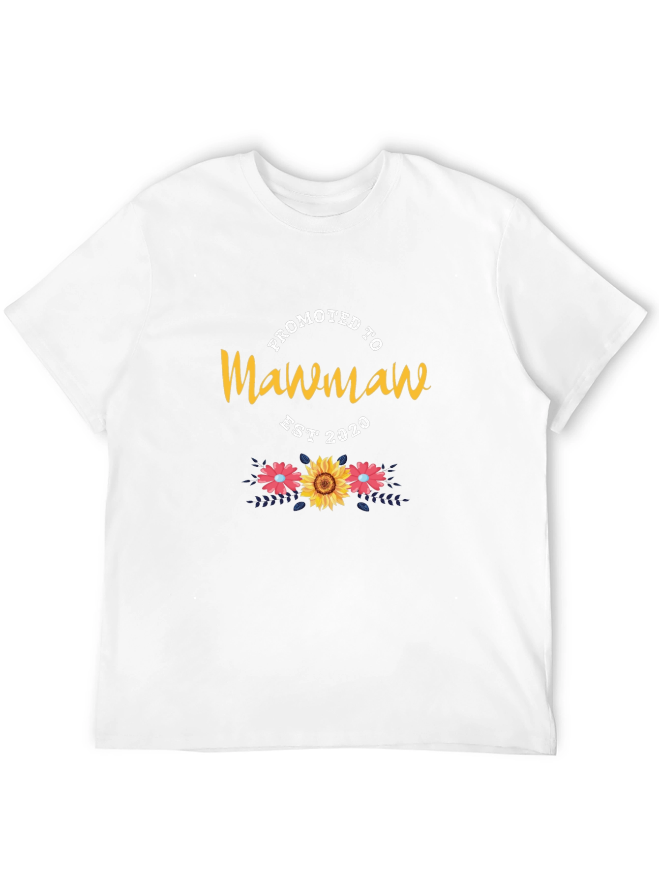 Promoted to Mawmaw Floral T-Shirt