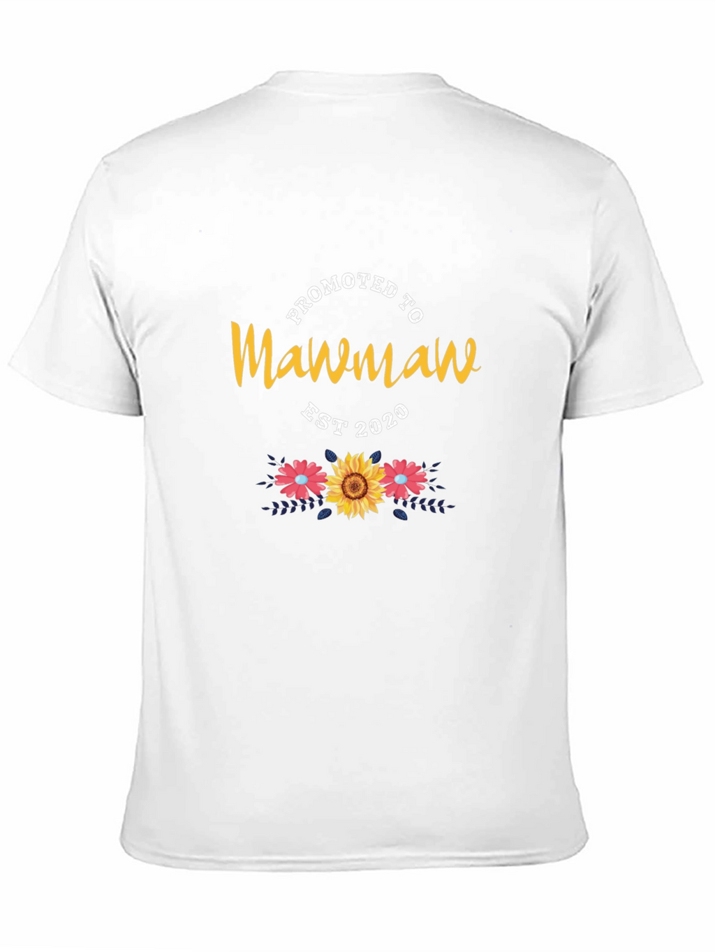 Promoted to Mawmaw Floral T-Shirt