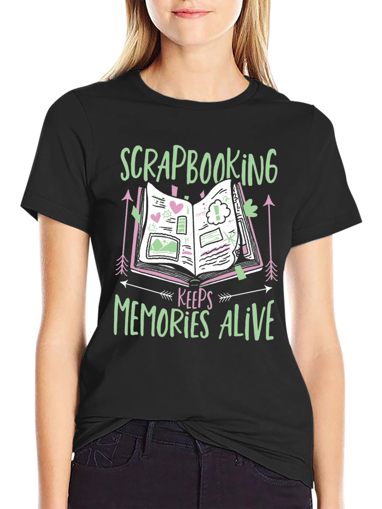 Scrapbooking Keeps Memories Alive T-Shirt