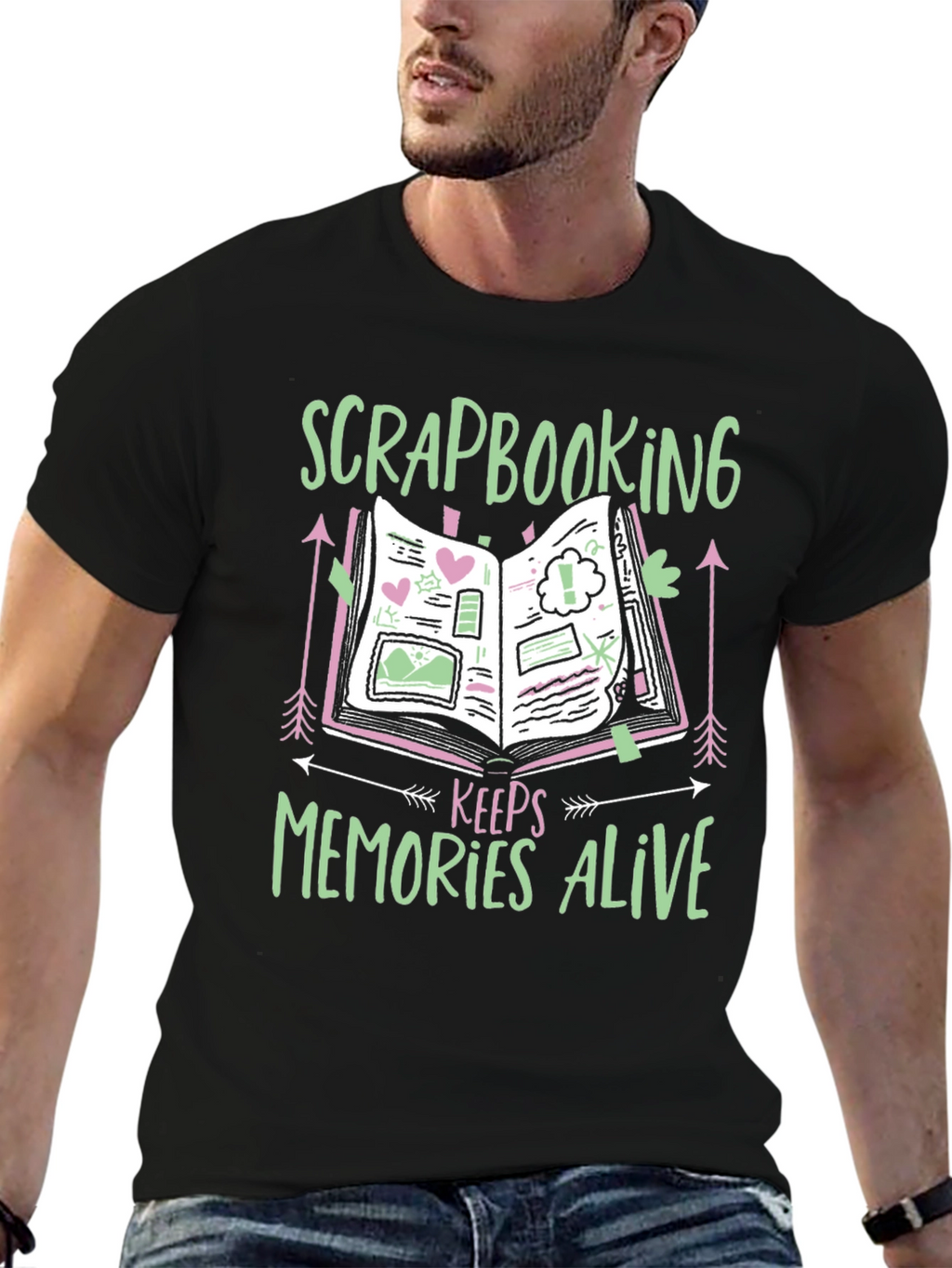 Scrapbooking Keeps Memories Alive T-Shirt