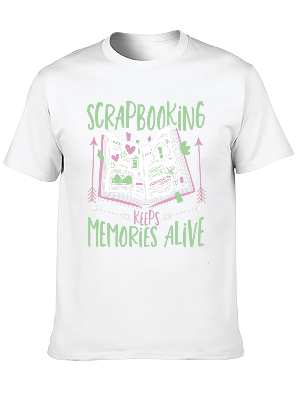 Scrapbooking Keeps Memories Alive T-Shirt