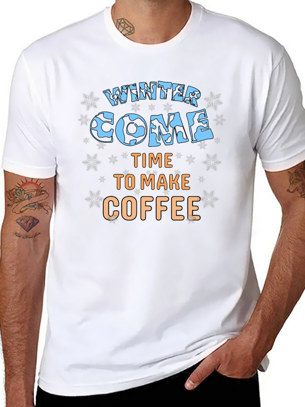 Winter Coffee Graphic Tee