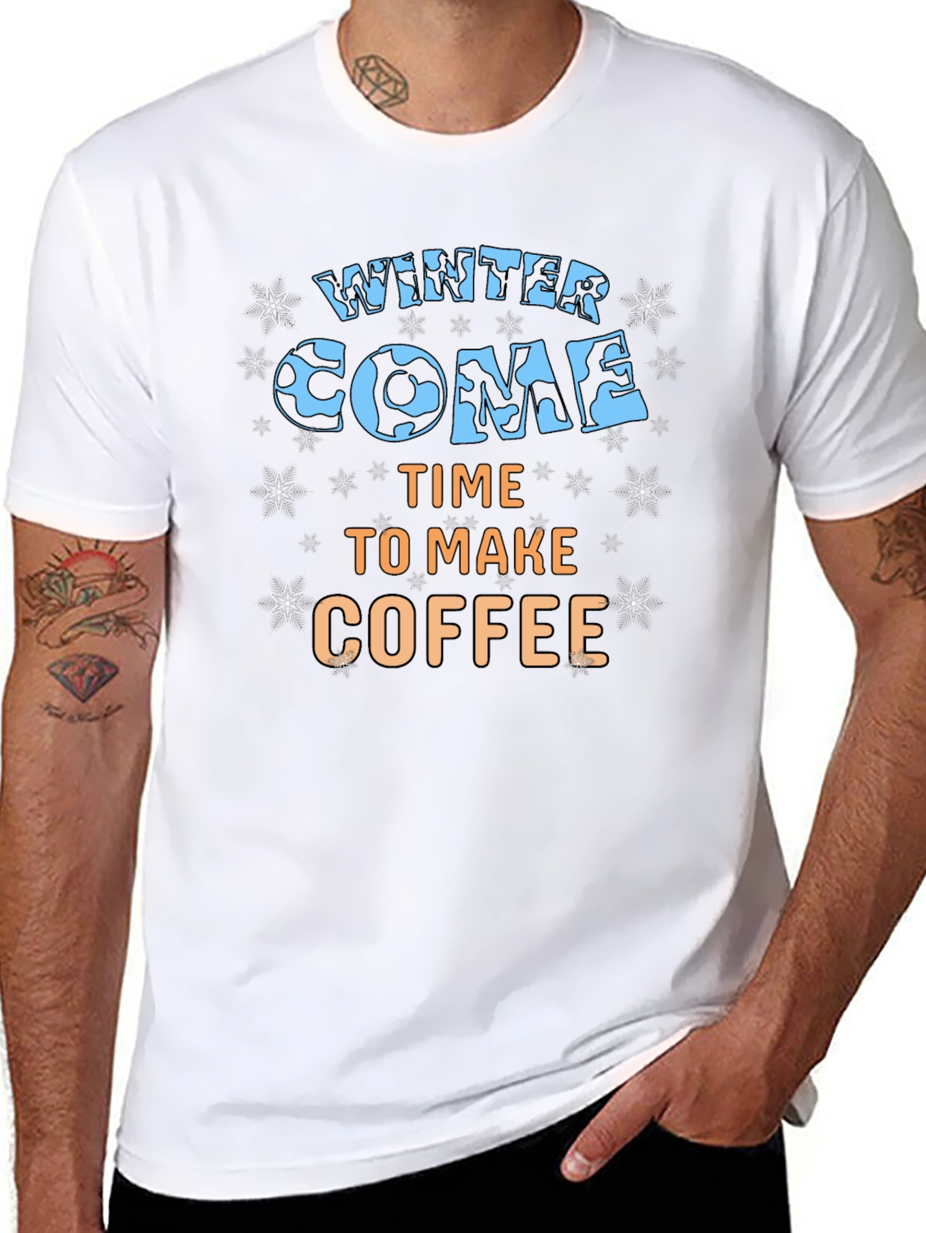 Winter Coffee Graphic Tee