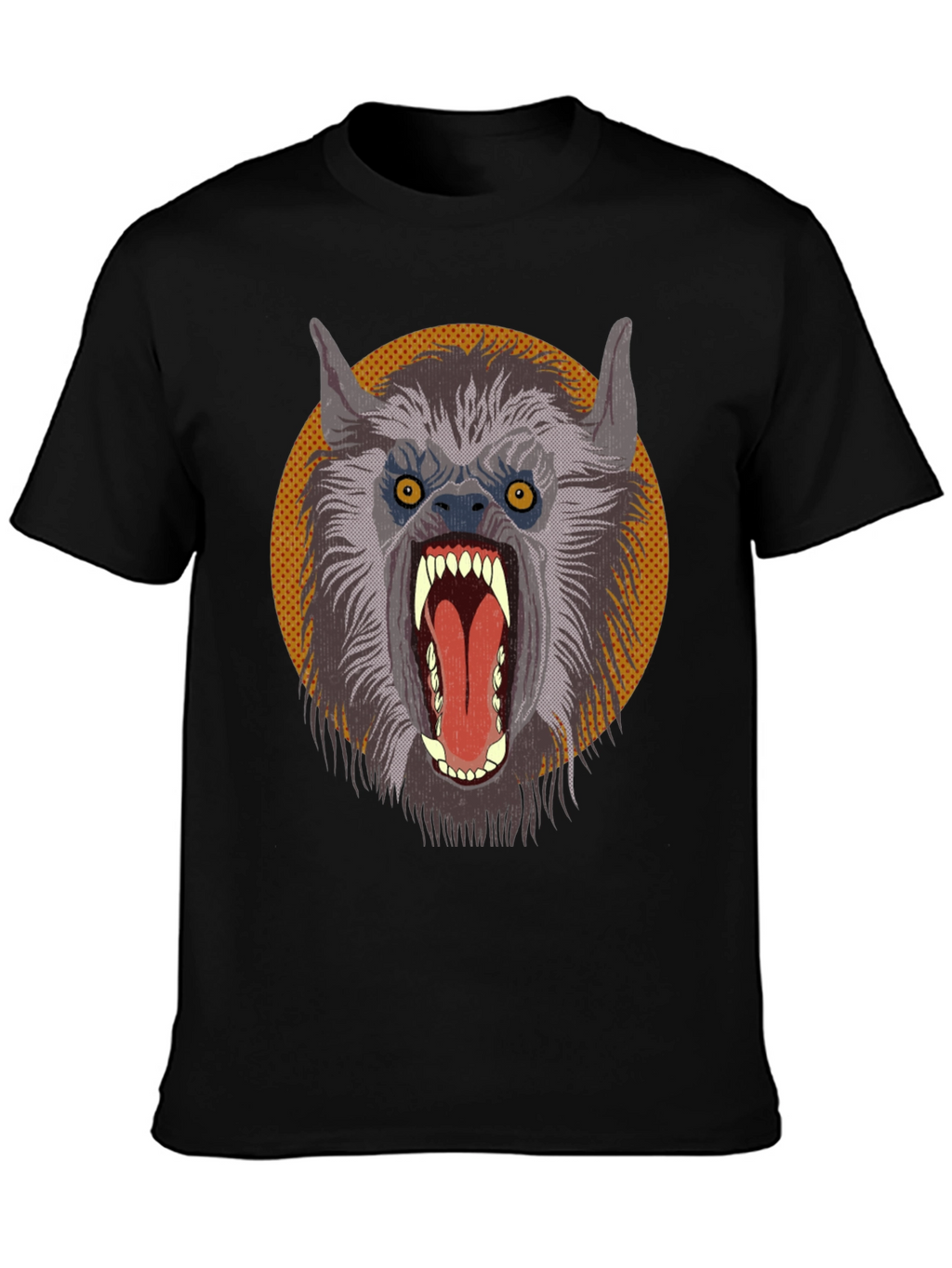 Werewolf Graphic Tee - Monster T-Shirt