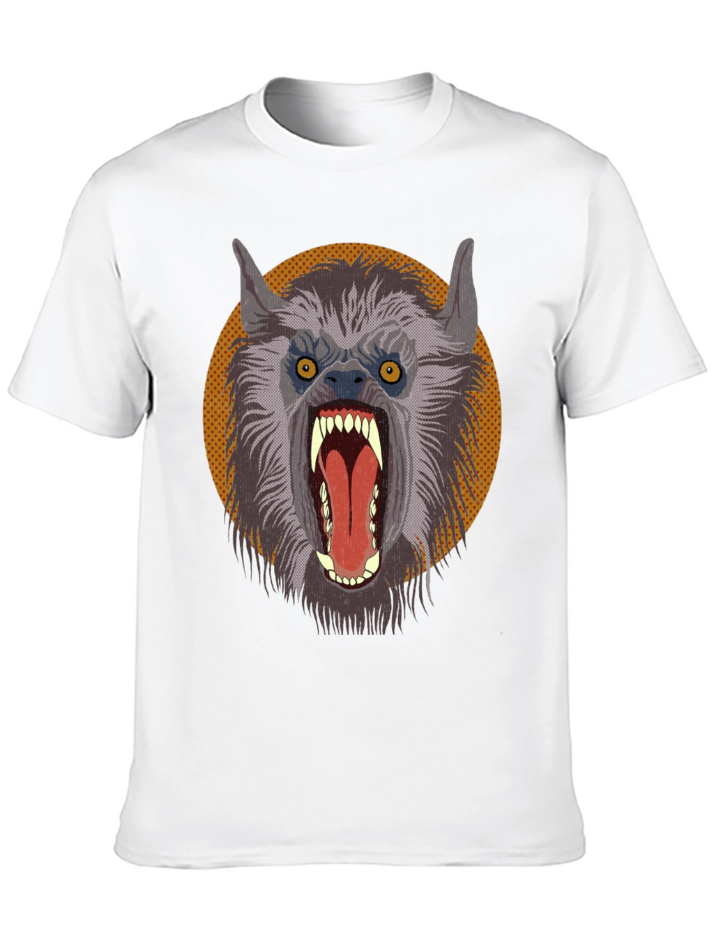 Werewolf Graphic Tee - Monster T-Shirt