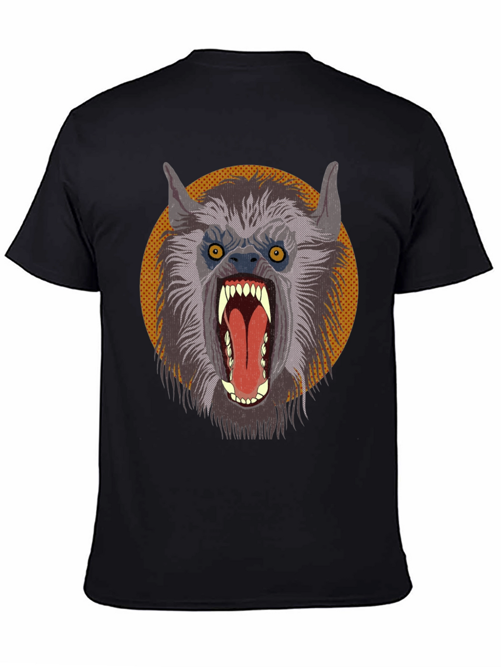 Werewolf Graphic Tee - Monster T-Shirt