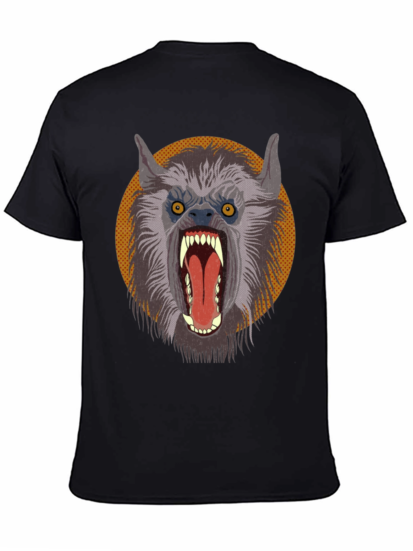 Werewolf Graphic Tee - Monster T-Shirt