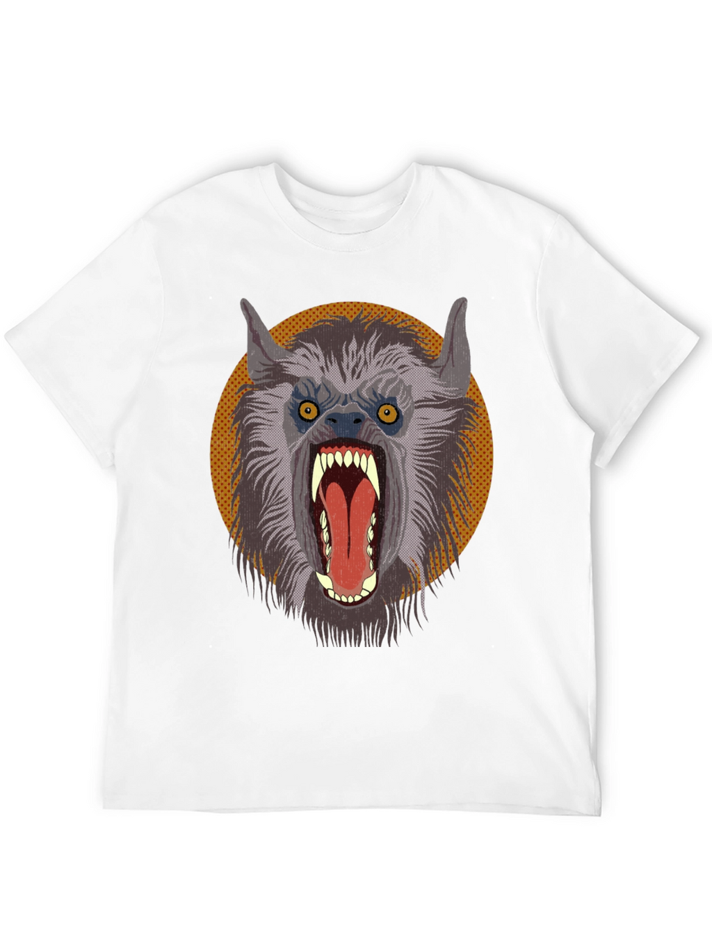 Werewolf Graphic Tee - Monster T-Shirt