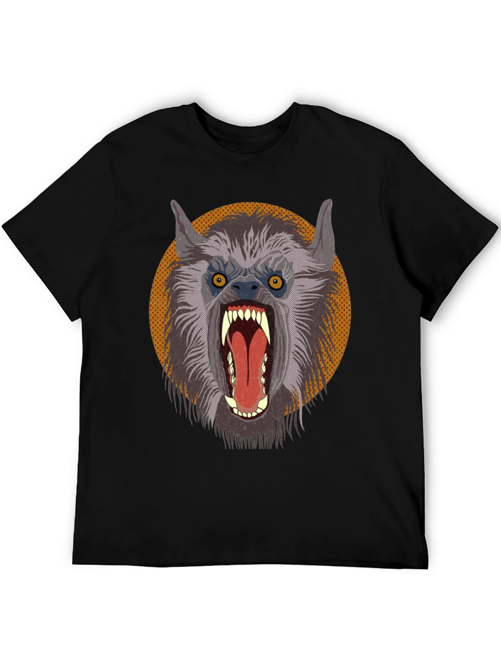 Werewolf Graphic Tee - Monster T-Shirt