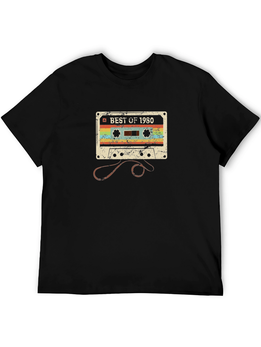 Best of 1980s Cassette Tape Graphic T-Shirt
