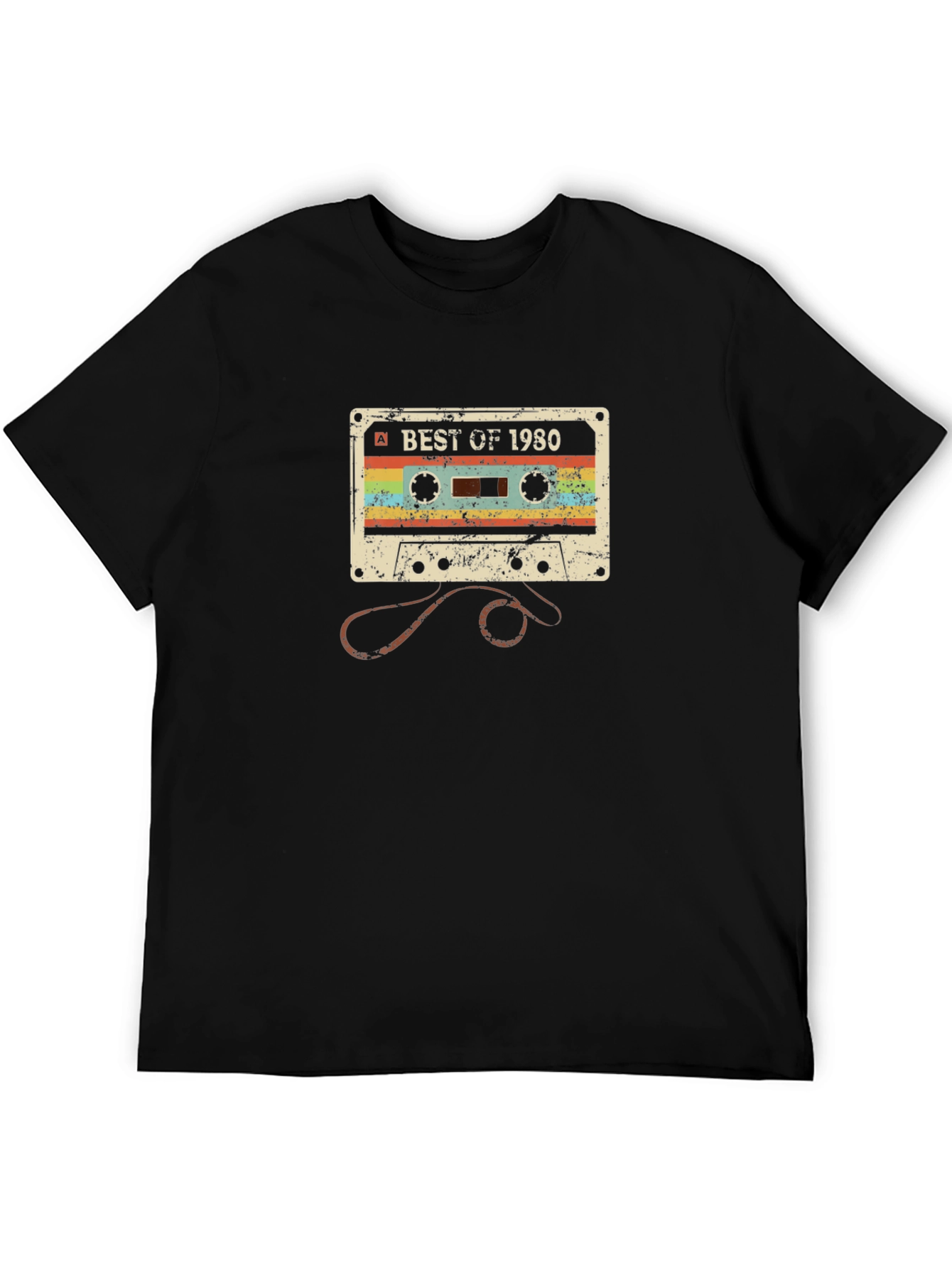 Best of 1980s Cassette Tape Graphic T-Shirt
