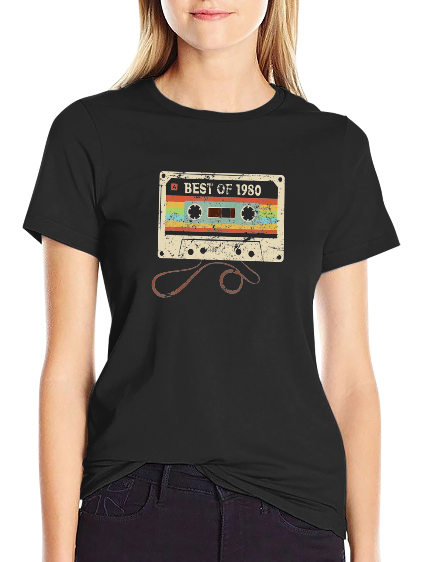 Best of 1980s Cassette Tape Graphic T-Shirt