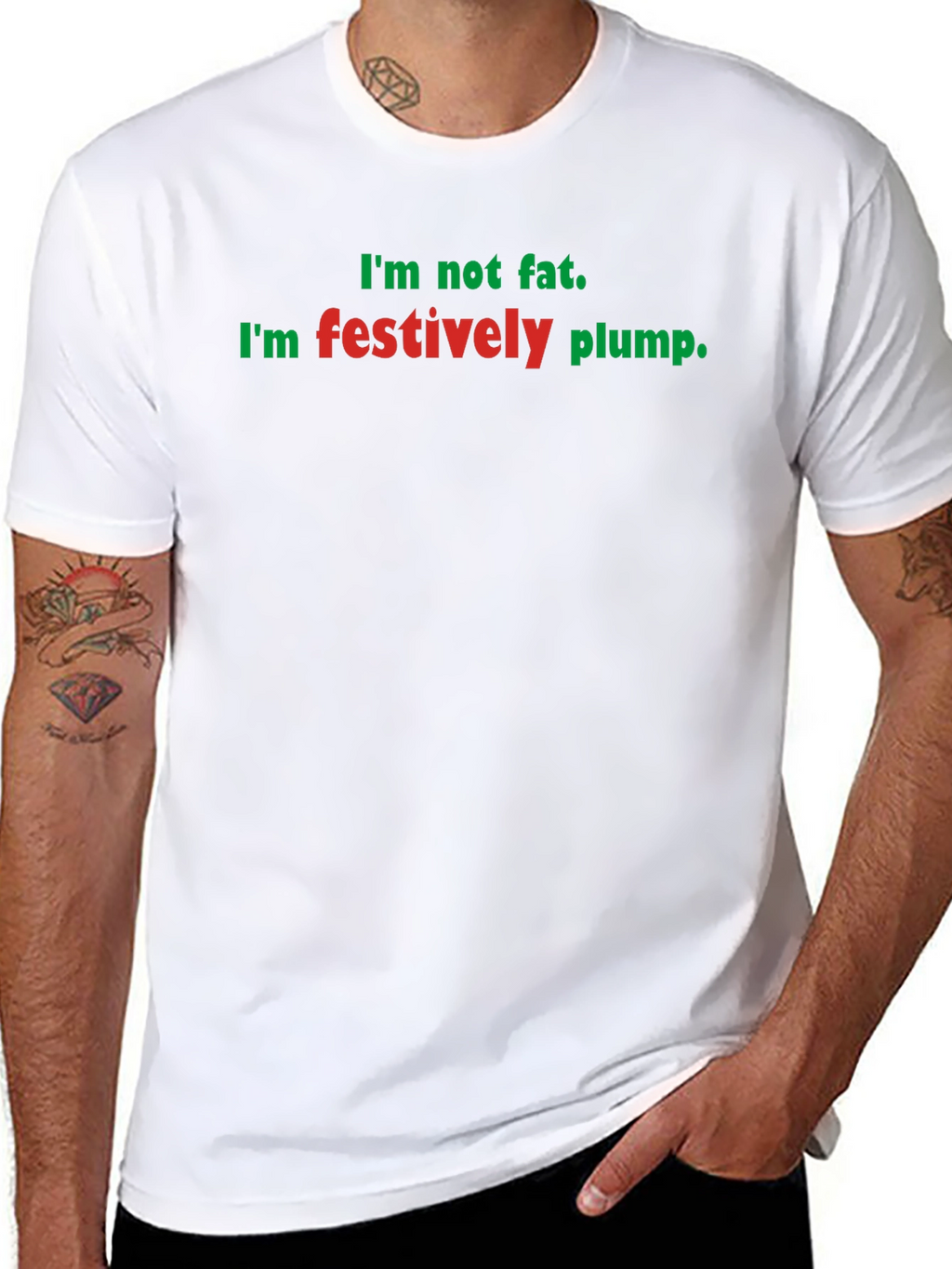 Festively Plump Holiday T-Shirt
