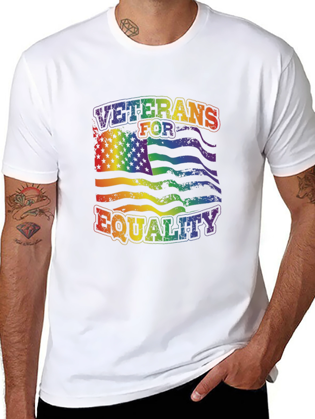 Veterans for Equality Pride T-Shirt