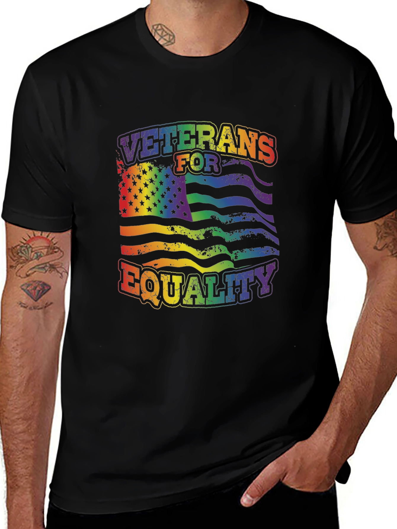 Veterans for Equality Pride T-Shirt